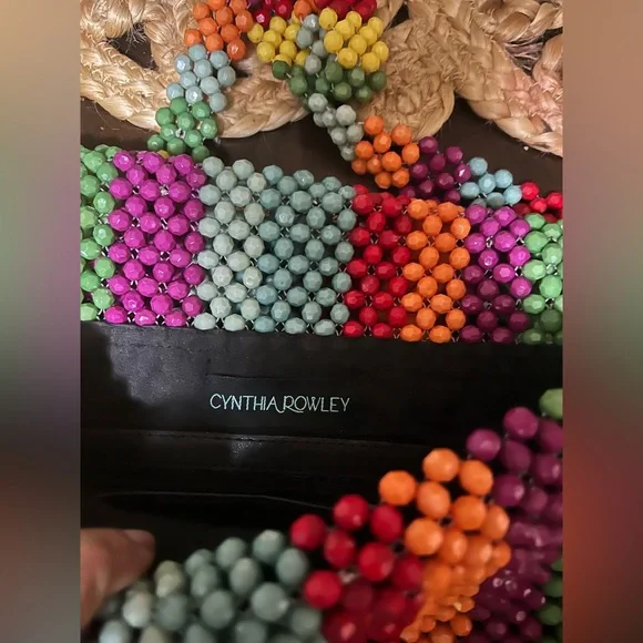 Cynthia Rowley Multicolor Beaded Shoulder Bag - Picture 5 of 10